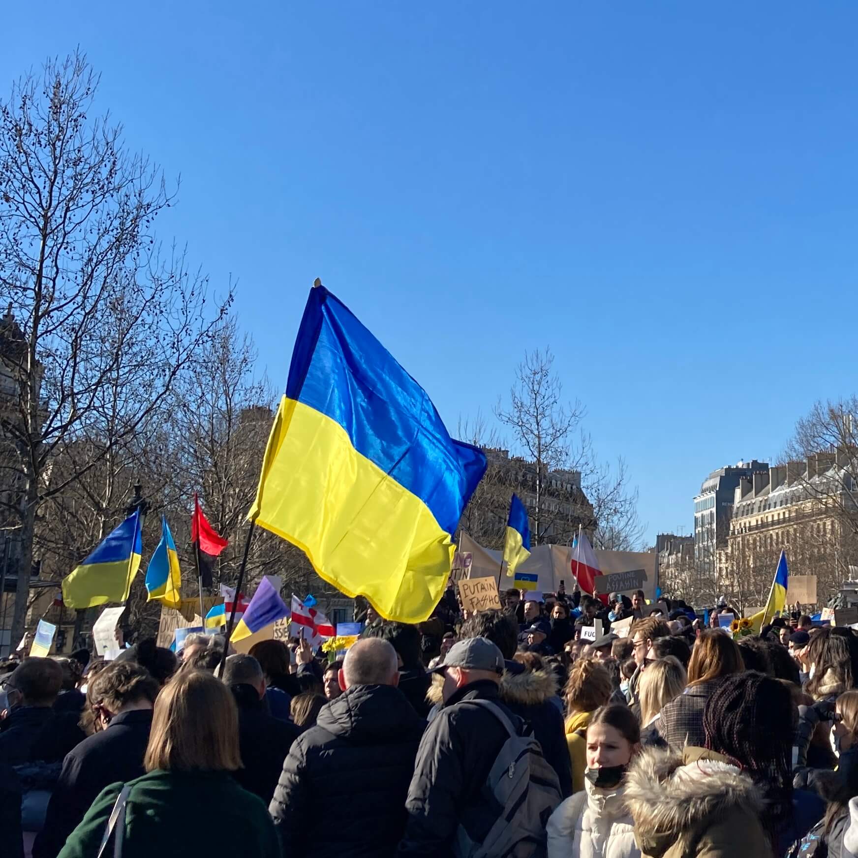 Me oleme solidaarsed Ukraina rahvaga